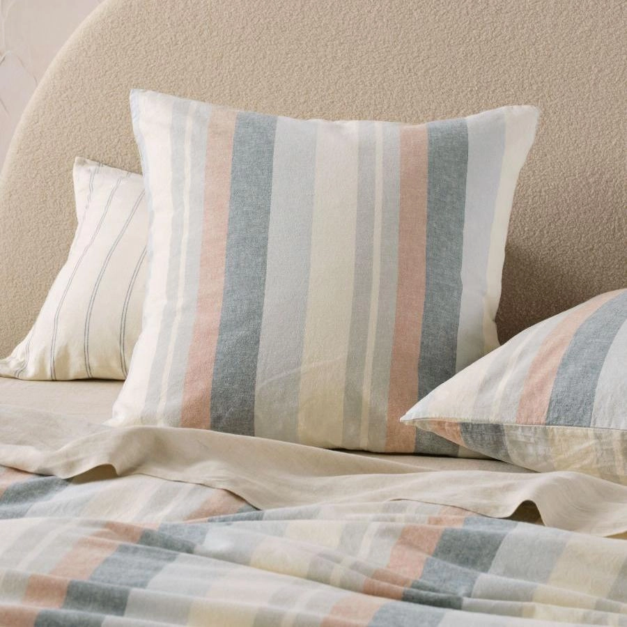 Reverie Saltwater European Pillowcase by Linen House