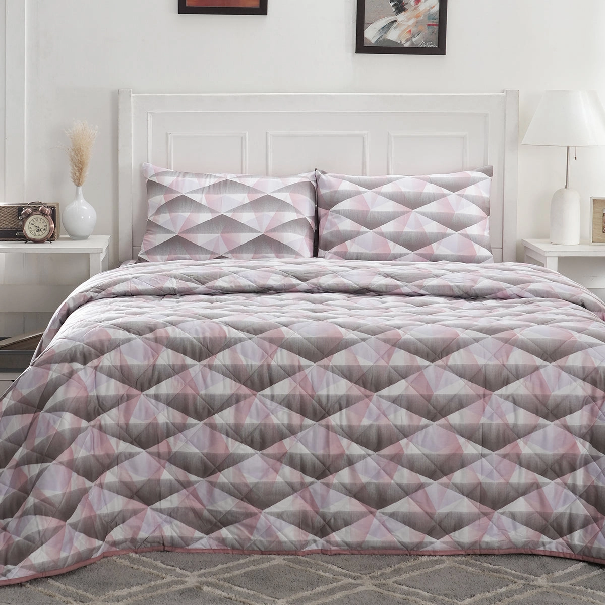Royal Botanic Emerson 4PC Quilt/Quilted Bed Cover Set