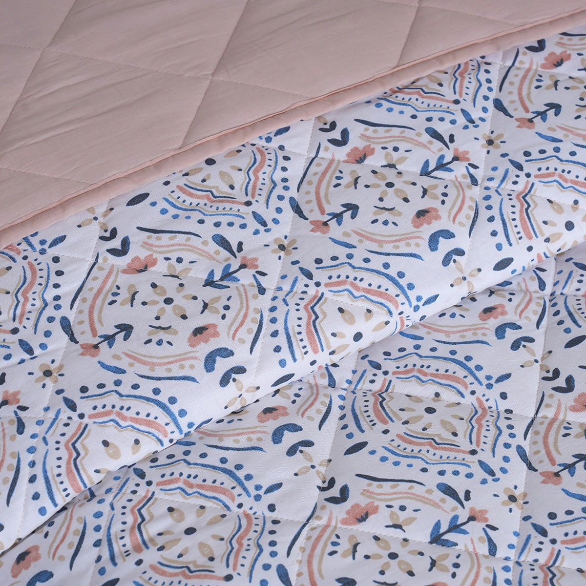 Sensory Bloom Avery 4 pcs Blue Quilt Set