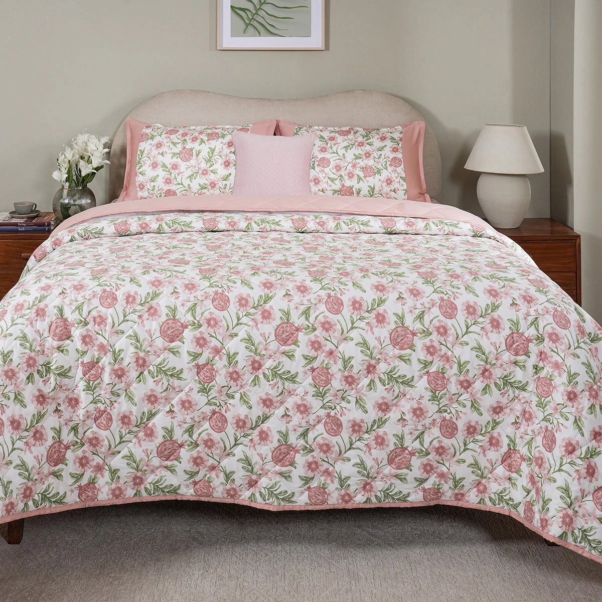 Sensory Bloom Blooming Petals 4 pcs Pink Quilt Set
