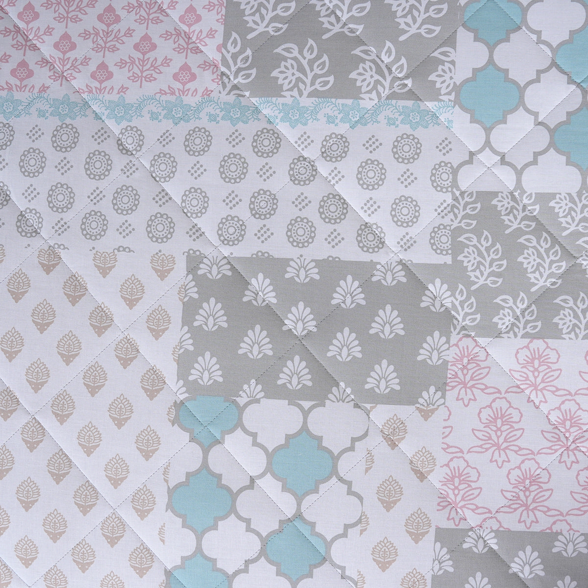 Sensory Bloom Lennon 4 pcs Blue Quilt Set