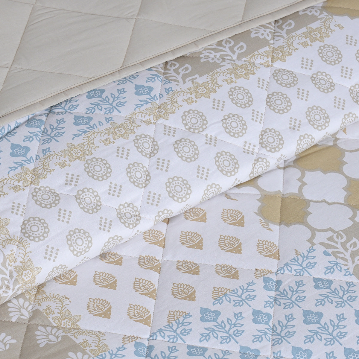 Sensory Bloom Lennon 4 pcs Yellow Quilt Set
