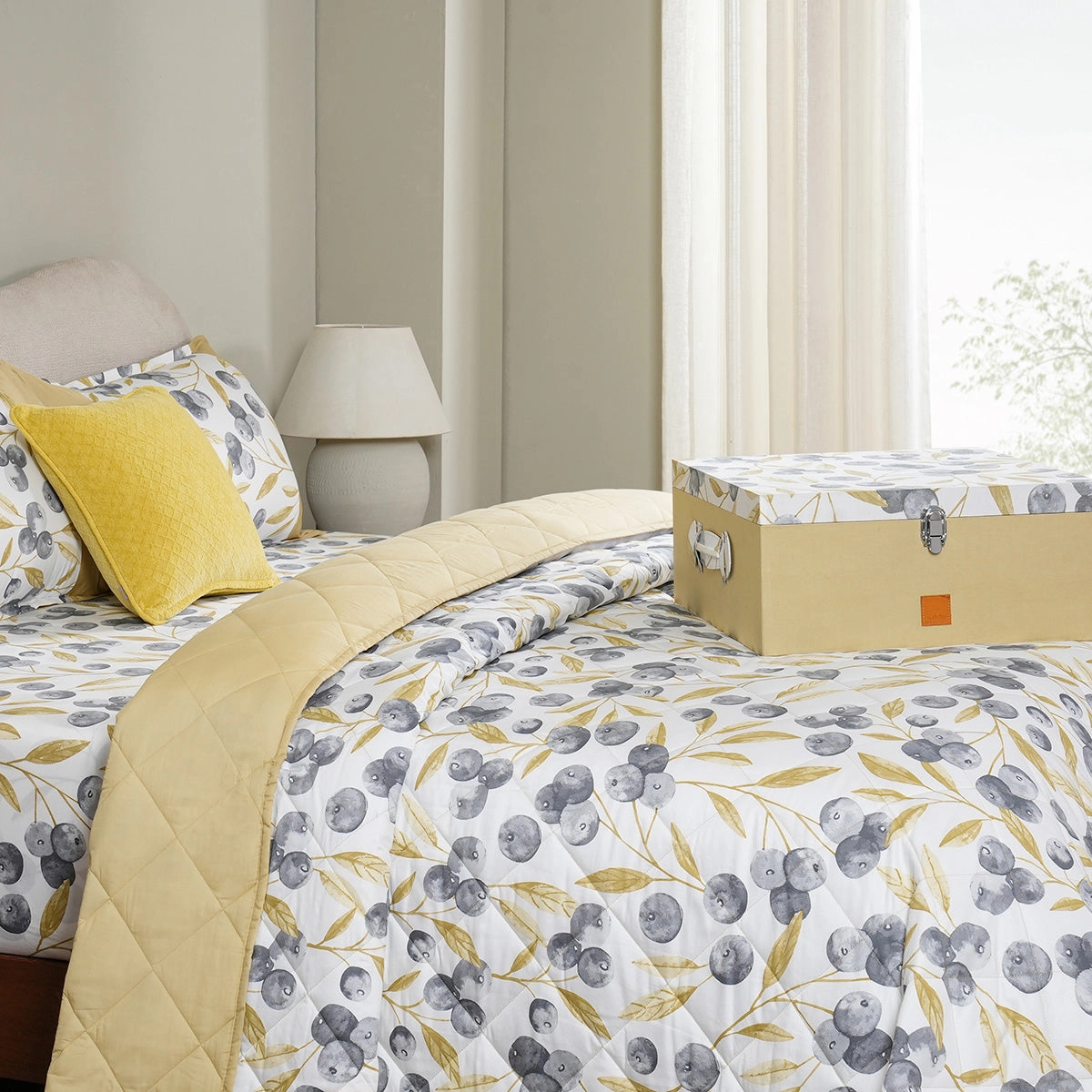 Sensory Bloom Myrtille 6 pcs Mustard Bed Box Set