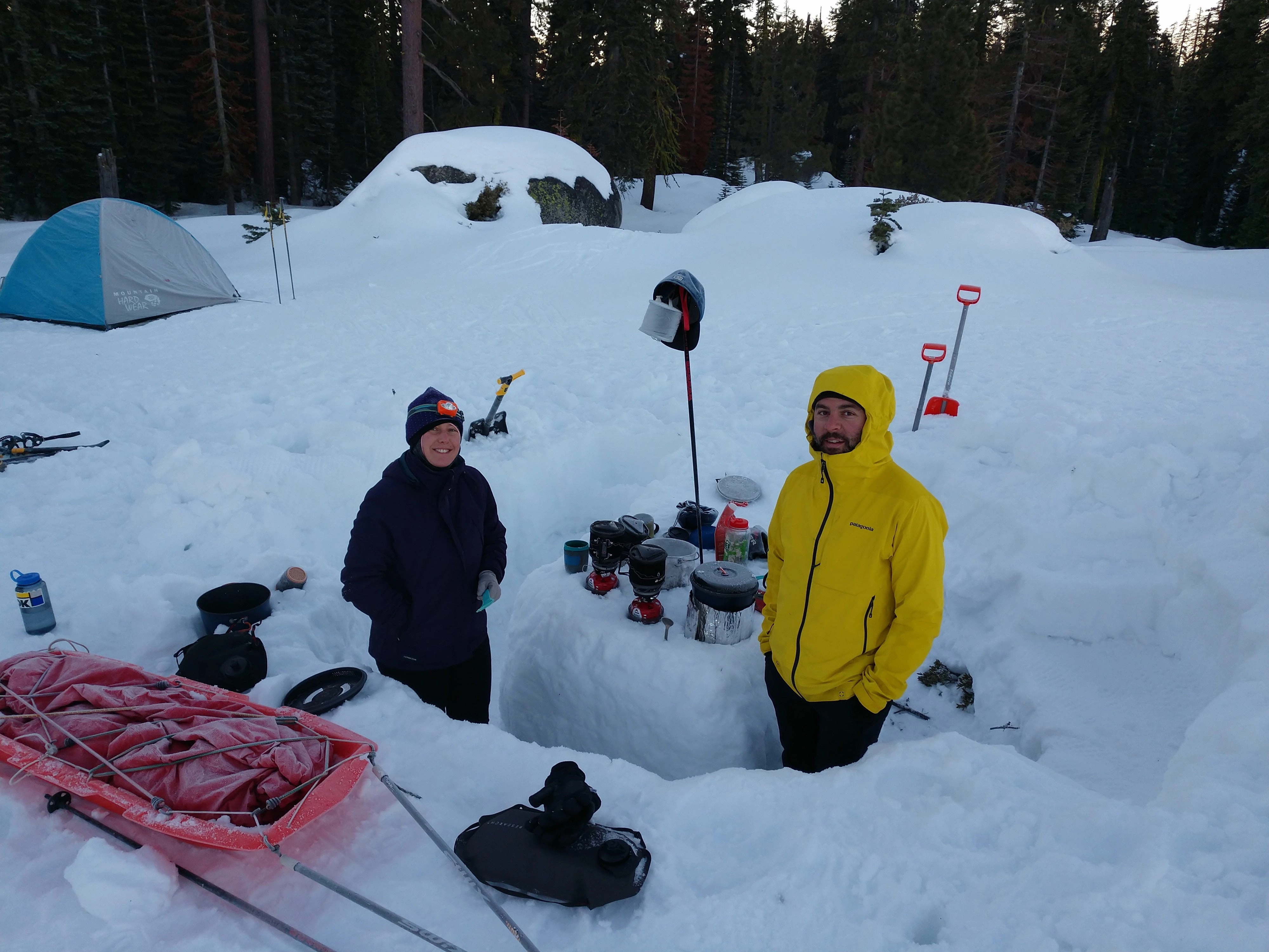 Snowshoeing Yosemite: Tuolumne Grove/Gin Flat Weekend