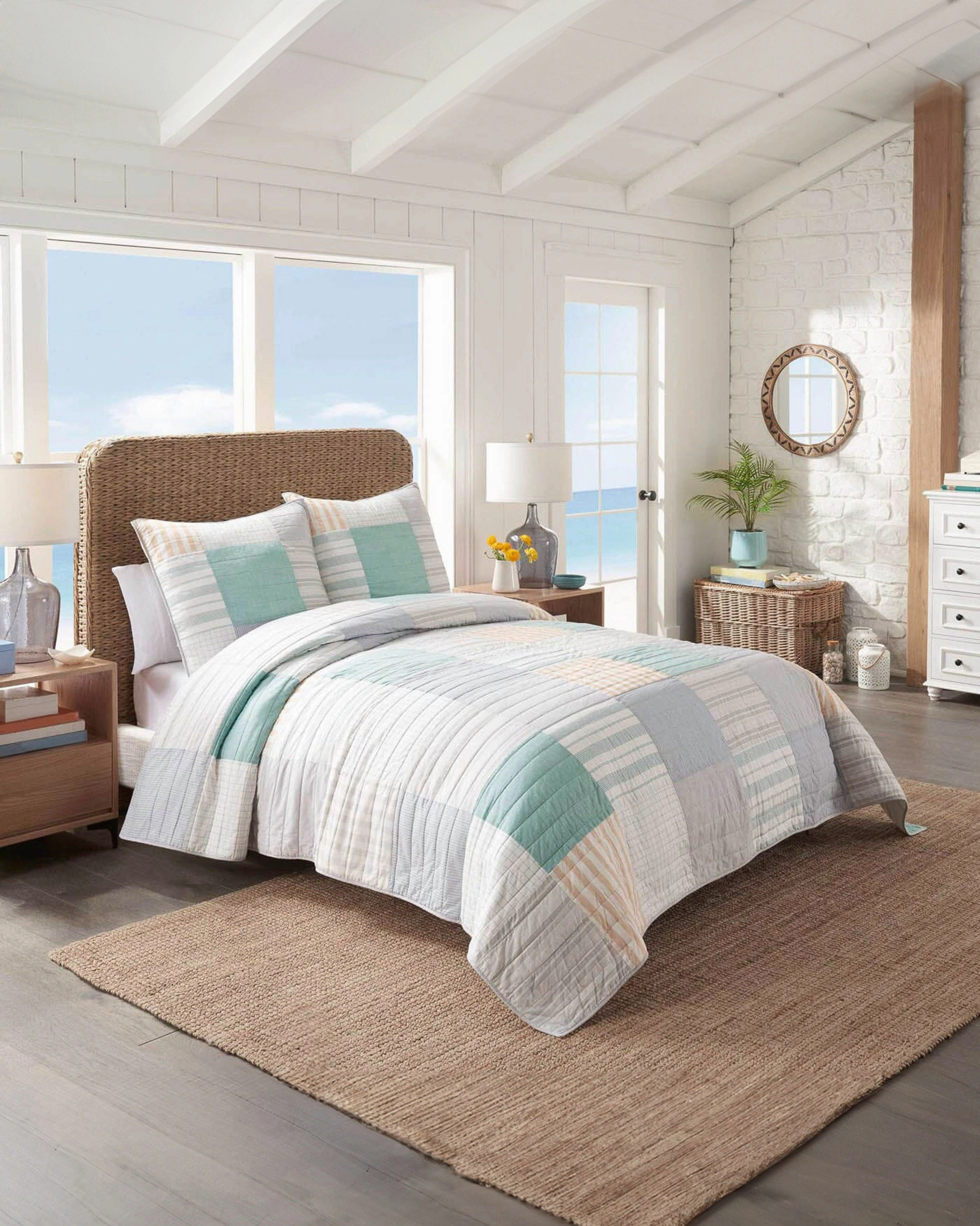 Southern Tide Nautical Mile Seaglass Quilt