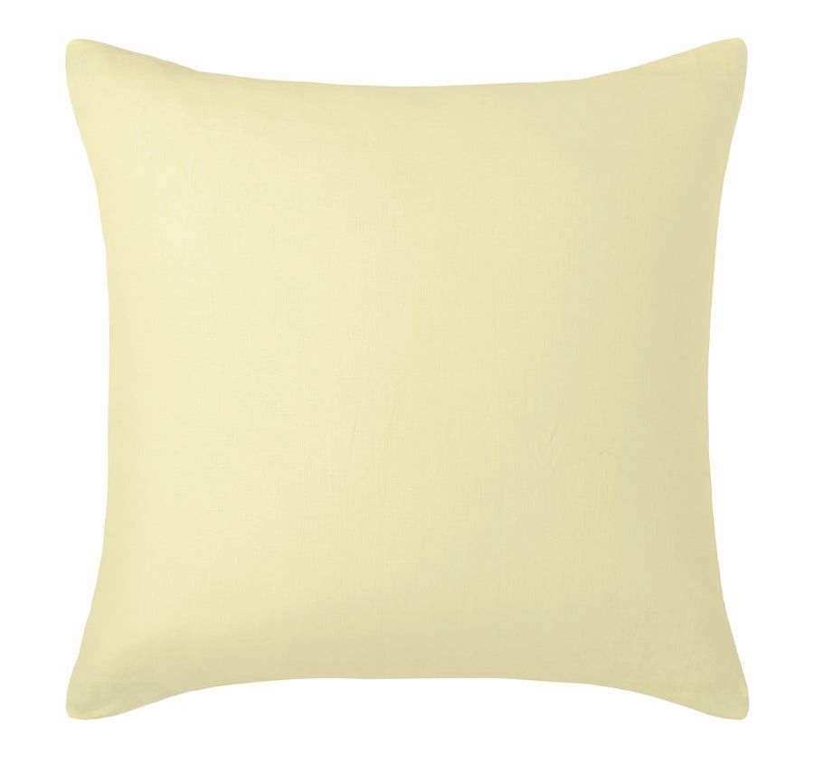 Stonewashed French Linen Quilt Cover Set Range Butter