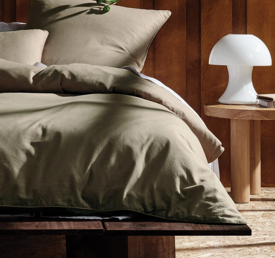 Stornoway Quilt Cover Set Range Moss