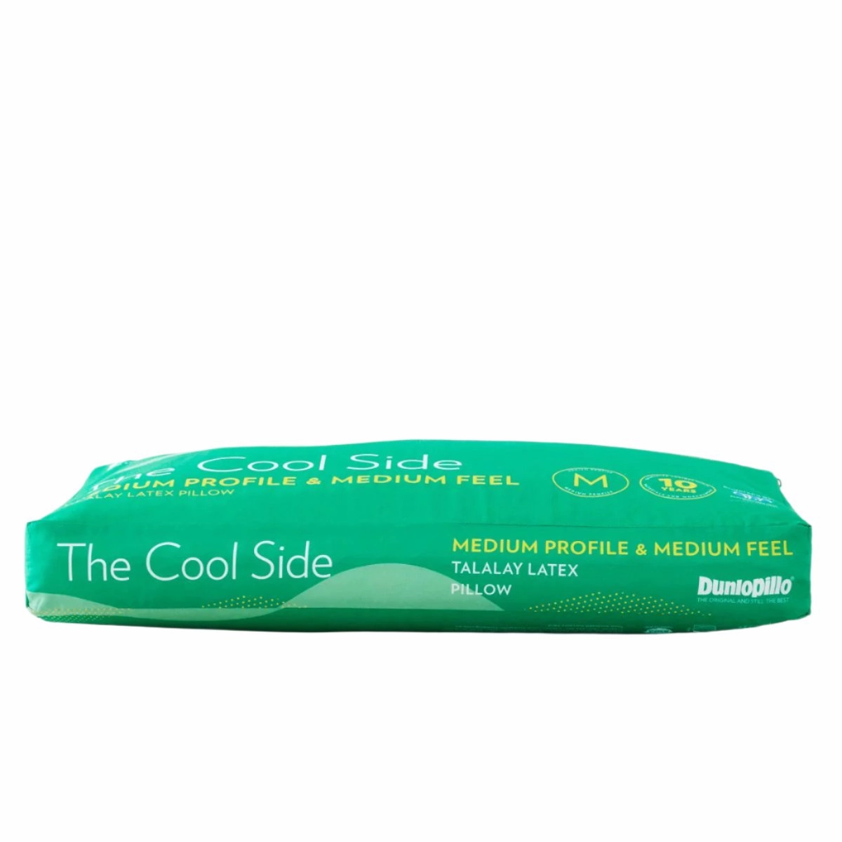 The Cool Side Latex Pillow Medium Profile & Medium Feel Pillow by Dunlopillo