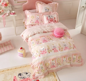 The Grand Palace Party Quilt Cover Set Range Pink