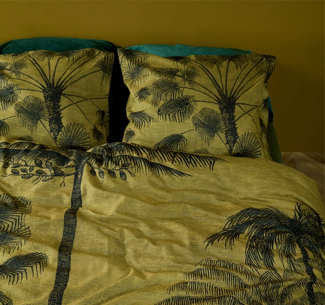 Tour Du Monde Quilt Cover Set Range Ochre