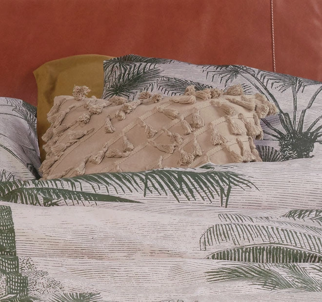 Tour Du Monde Quilt Cover Set Range Sand
