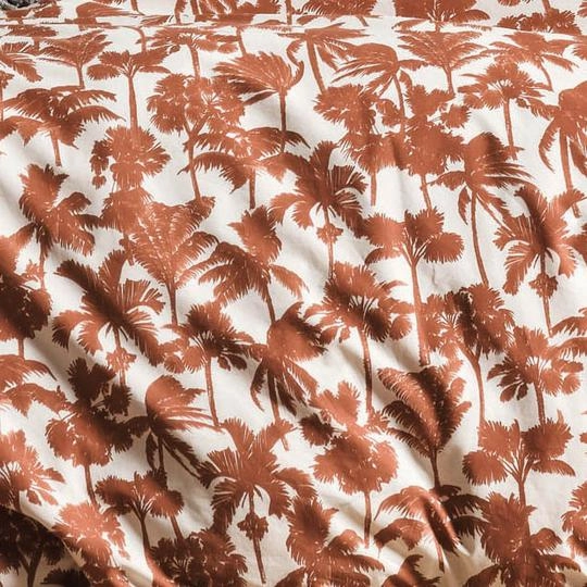 Tourelles Paprika Quilt Cover Set by Linen House