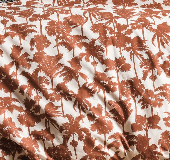 Tourelles Quilt Cover Set Range Paprika