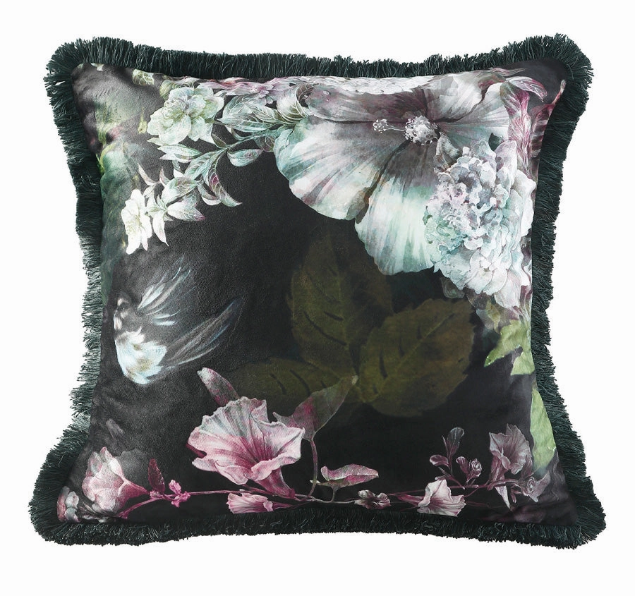 Tui Blossom Quilt Cover Set Range Black