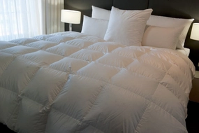 Ultra Light Baffle Boxed Mega King Size Quilt 98-99% White Premium Hand Select Polish Goose Down 4 Blanket Warmth 900  Fill Power