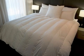 Ultra Light German Fine Batiste Channel Super King Size Quilt 98-99% White Premium Hand Select Polish Goose Down 6 Blanket Warmth 900  Fill Power