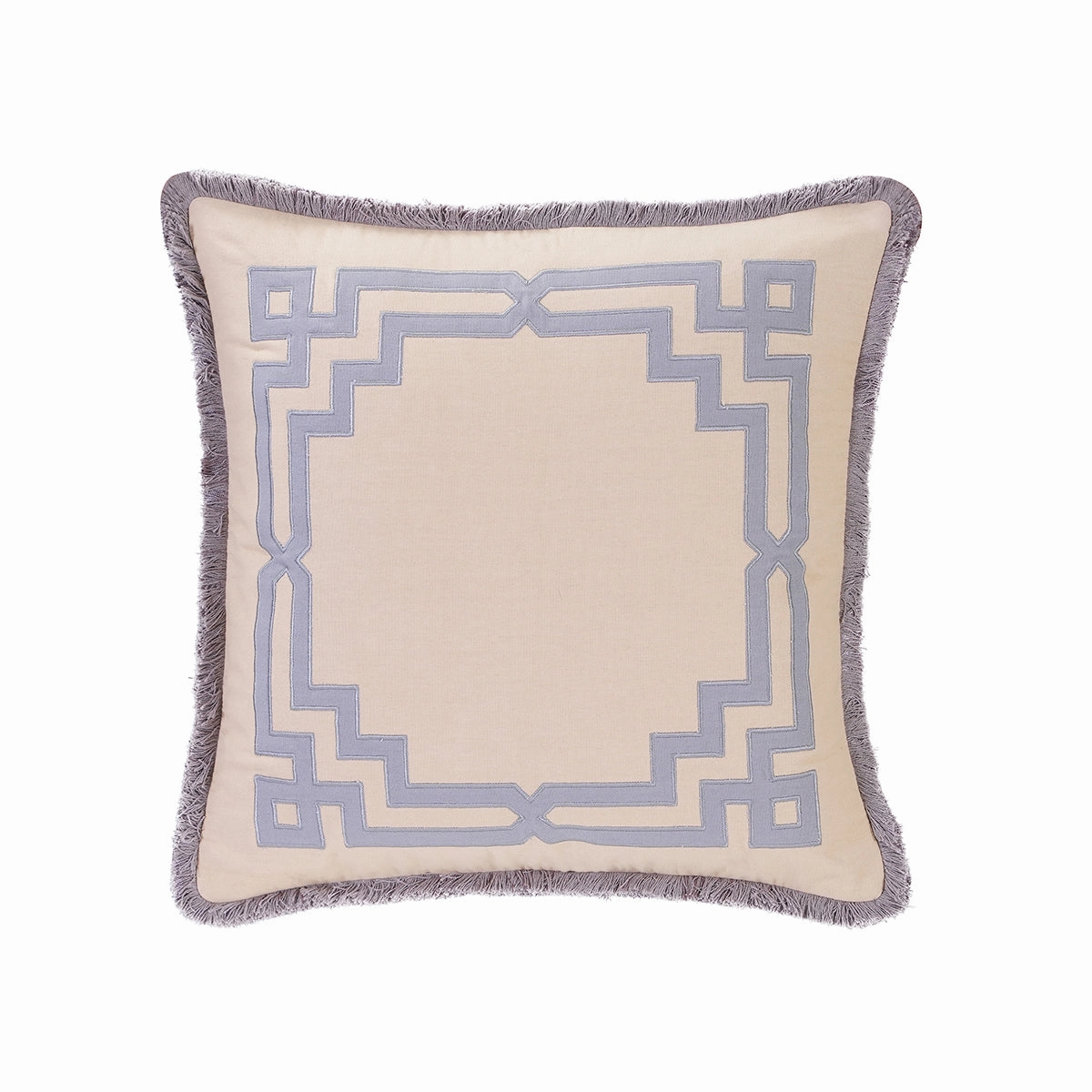 Utopian Regan Gantry Cross Embroidery Cotton Cushion Cover