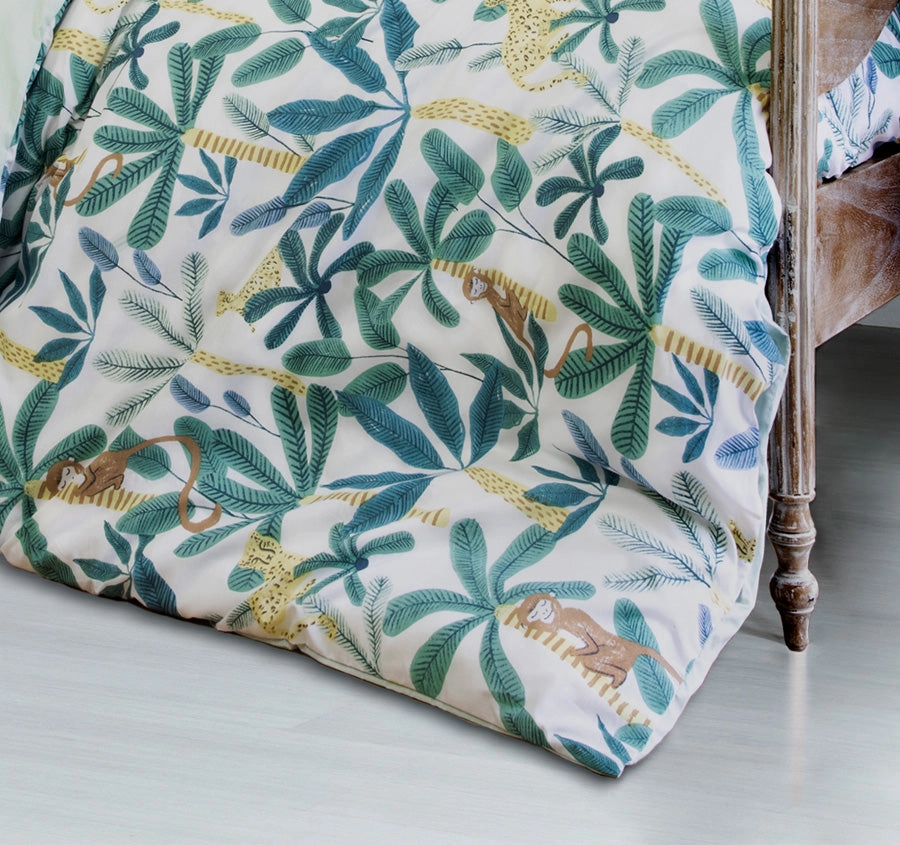 Wild Quilt Cover Set Range Chambray