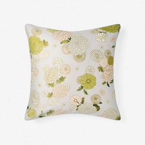 Zuri Seafoam European Pillowcase by Linen House
